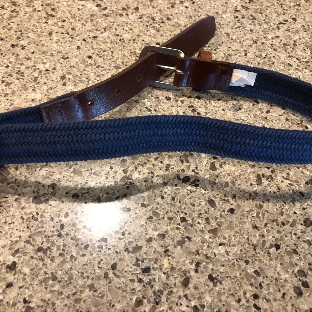 Crewcuts navy blue belt
